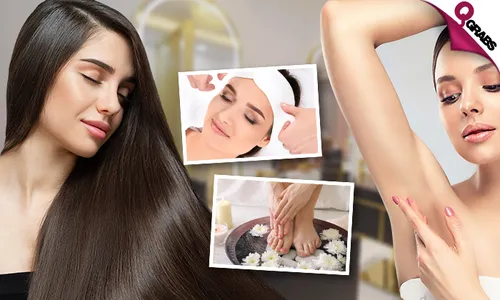 Beauty Bonanza Packages: Protein Hair Treatment, Hair Trim, Waxing & Threading, Mani-Pedi, Facial & More at Kumi Beauty Salon!